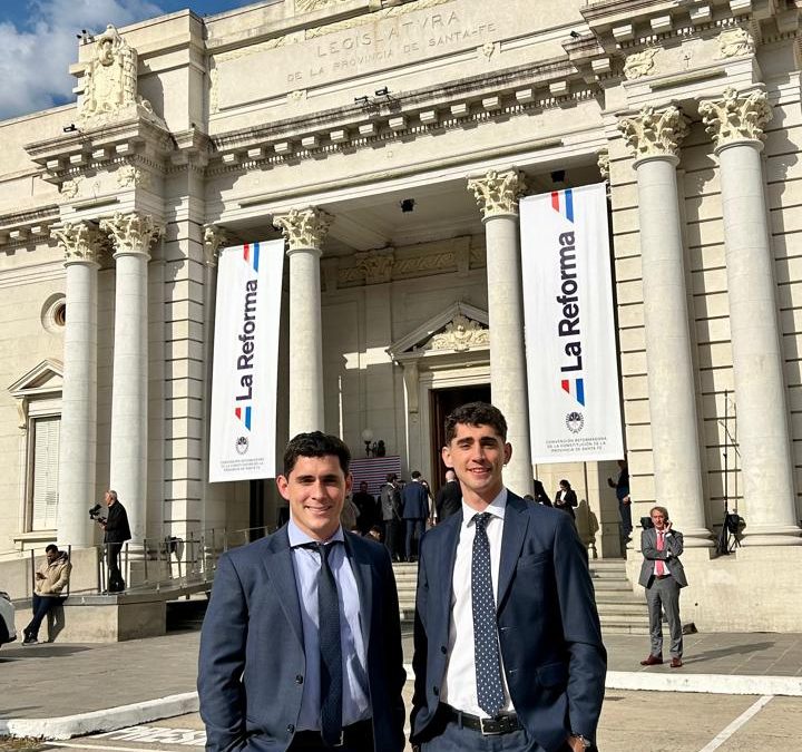Participación destacada en la Convención Reformadora de la Constitución de Santa Fe